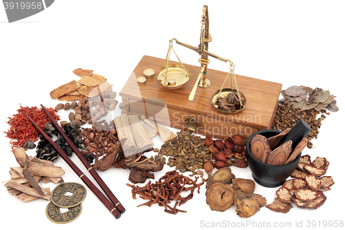 Image of Chinese Herbal Medicine Selection