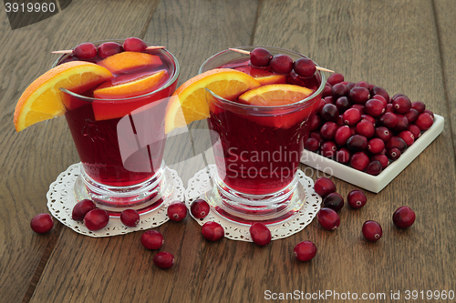 Image of Cranberry and Orange Health Drink