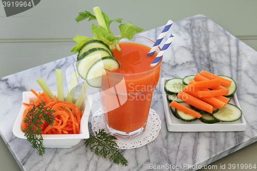 Image of Carrot Celery and Cucumber Drink