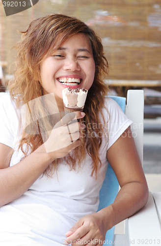 Image of Eating icecream