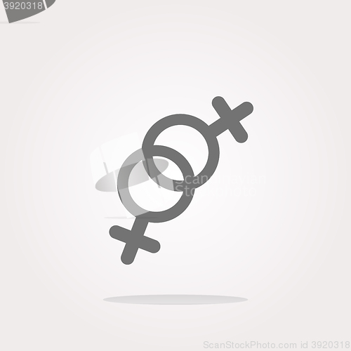 Image of vector sex web glossy icon isolated on white