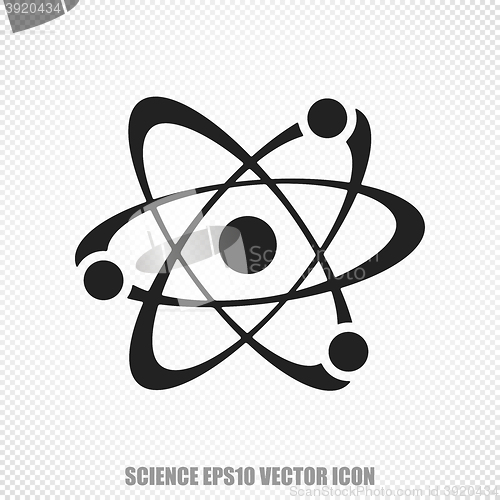 Image of Science vector Molecule icon. Modern flat design.