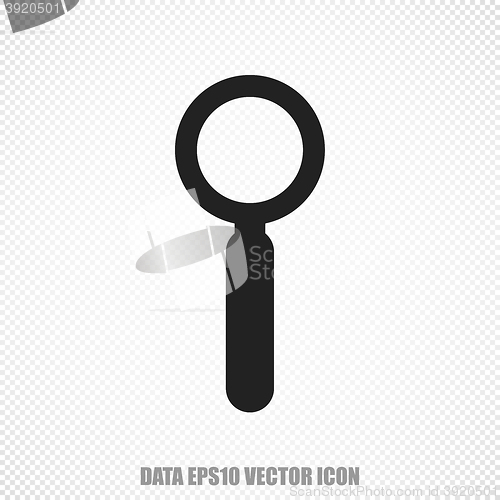 Image of Data vector Search icon. Modern flat design.