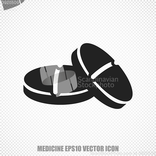 Image of Medicine vector Pills icon. Modern flat design.