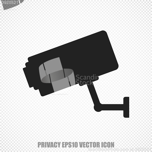 Image of Safety vector Cctv Camera icon. Modern flat design.