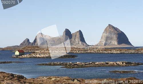 Image of Mountain in the sea