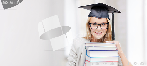 Image of student in graduation cap