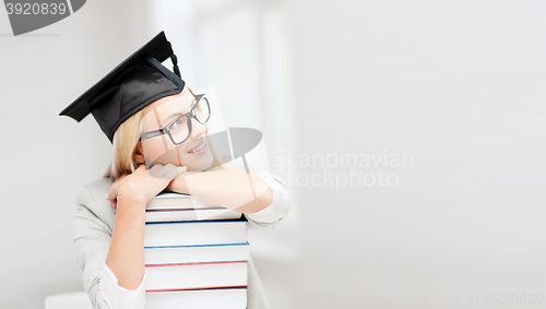 Image of student in graduation cap