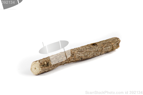 Image of Licorice Root isolated on white background