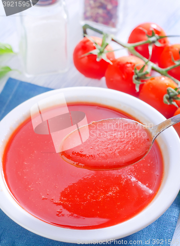 Image of tomato soup