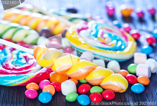 Image of sweet color candy