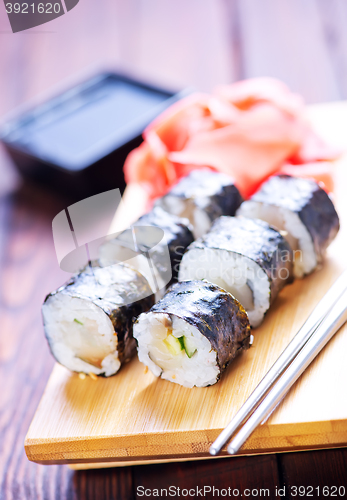 Image of sushi