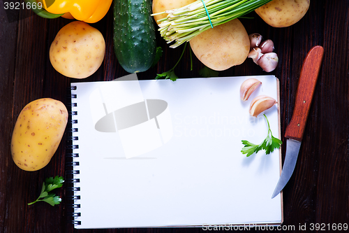 Image of raw vegetables