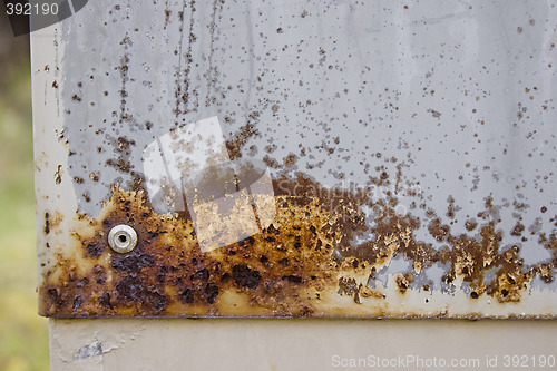Image of Nice grungy rust stain. Stock photo
