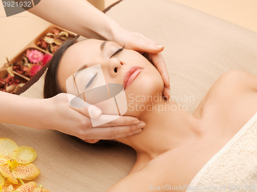 Image of woman in spa salon