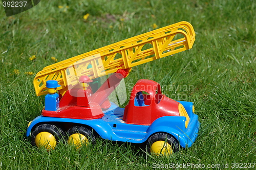 Image of firetruck toy