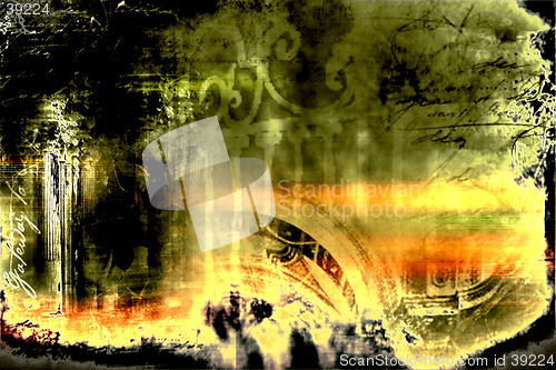 Image of Background, abstract design- "REMEMBER" series