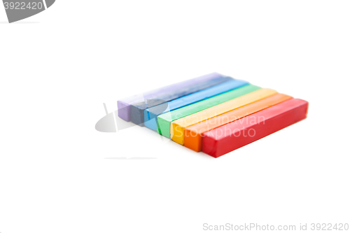 Image of Multicolored artist\'s pastels 