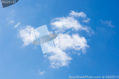 Image of Clouds with blue sky