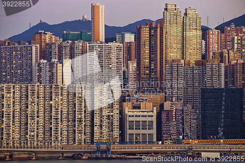 Image of Hong Kong public house sunset