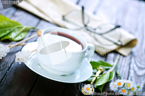 Image of tea in cup