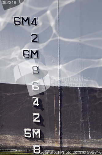 Image of Draft markings