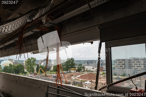 Image of Demolition of large industrial buildings