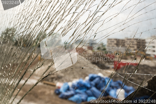 Image of Demolition of large industrial buildings