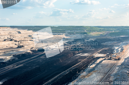 Image of Very Large excavators at work