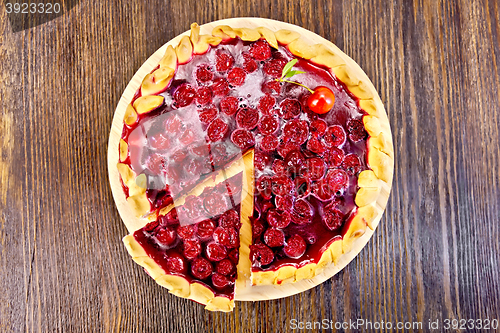 Image of Tart cherry with jelly on board top