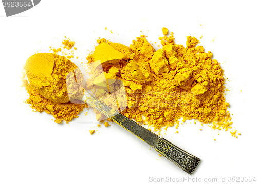 Image of heap of curcuma powder