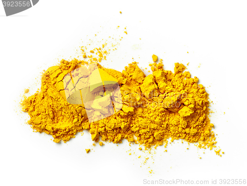 Image of heap of curcuma powder