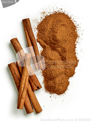 Image of heap of ground cinnamon