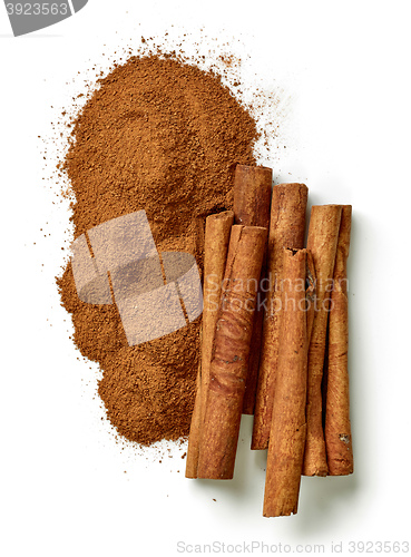 Image of heap of ground cinnamon