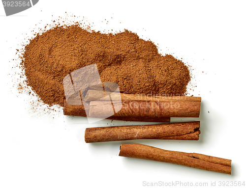 Image of heap of ground cinnamon