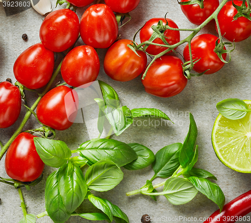 Image of fresh raw vegetables