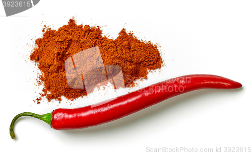 Image of heap of chili powder