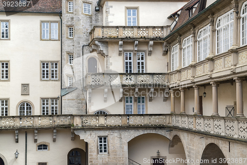 Image of historic inner courtyard