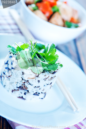 Image of boiled rice