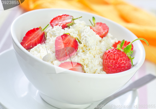 Image of cottage with strawberry