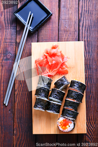 Image of sushi