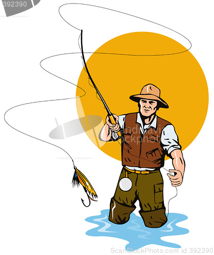 Image of Fly fishing