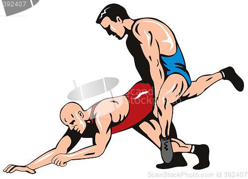 Image of Freestyle wrestling