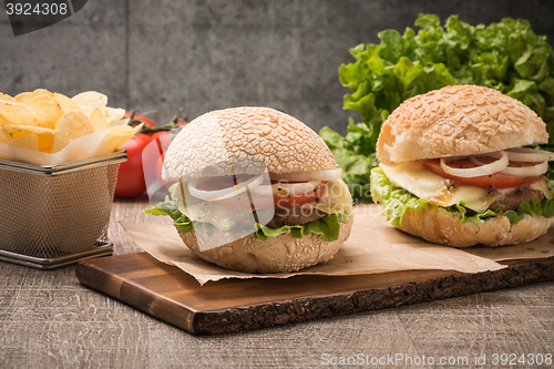 Image of Homemade veggie burger