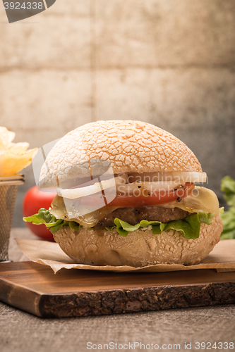 Image of Homemade veggie burger