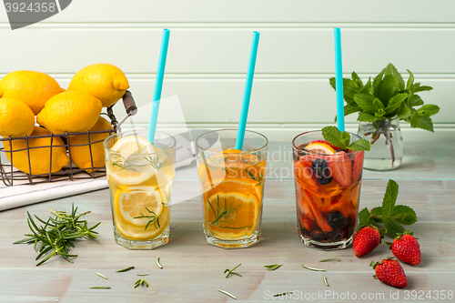 Image of Detox water cocktails