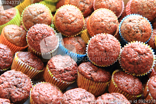Image of fresh chocolate desserts