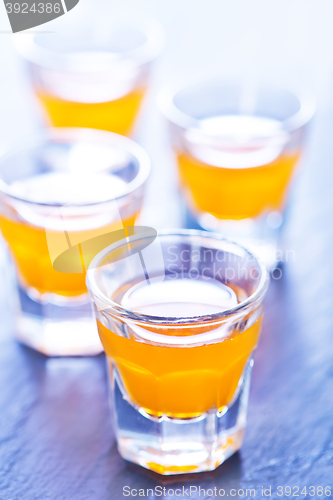 Image of vodka with orange  juice
