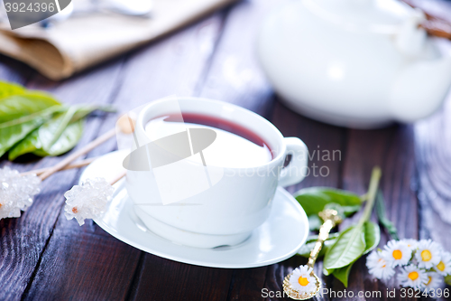 Image of tea in cup