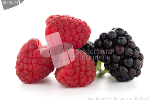Image of Raspberry with blackberry 